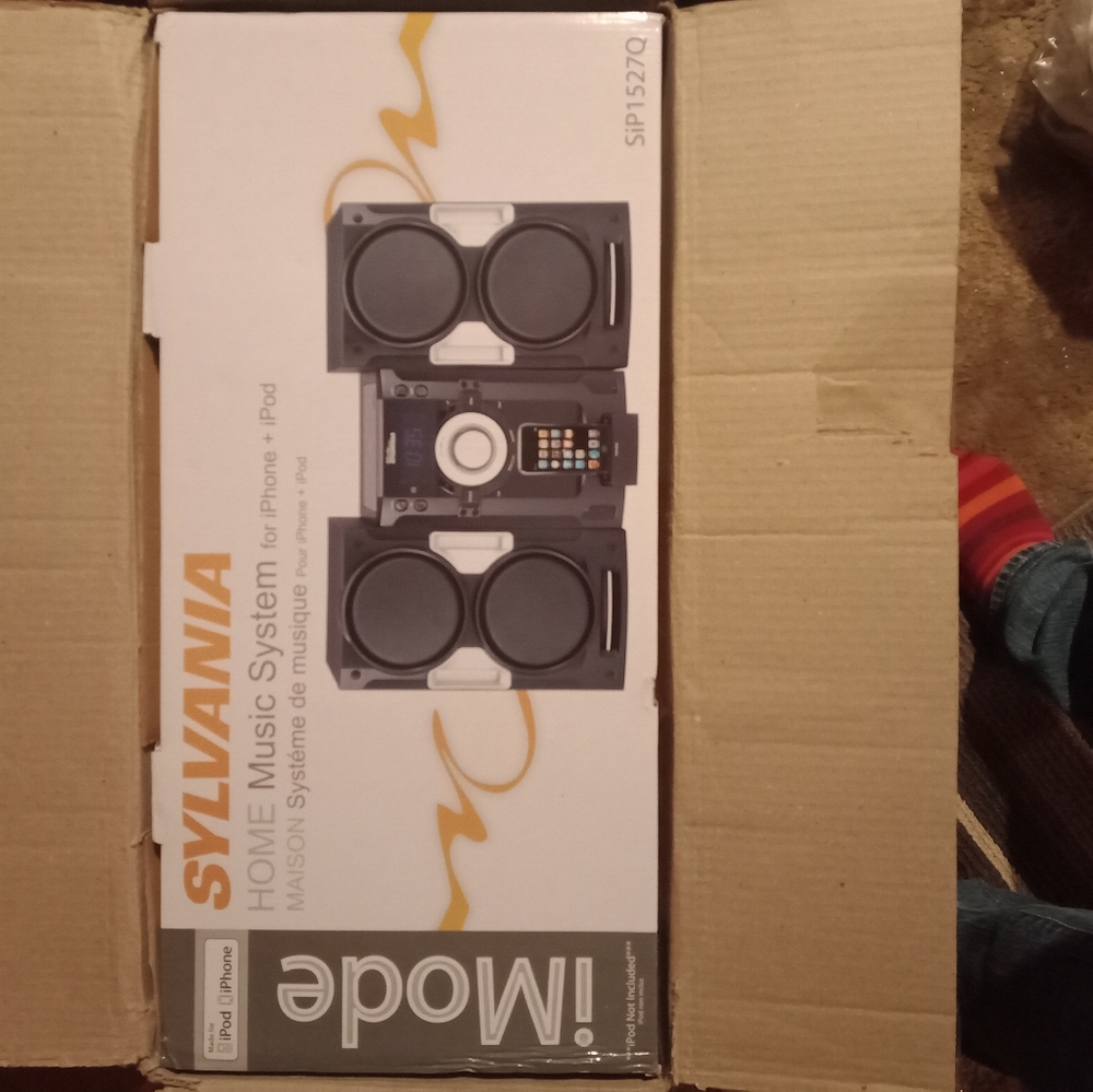 Sylvania home music system imode